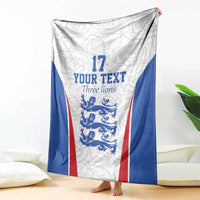 Custom England Football We are Champions Blanket Sporty Style The Three Lions