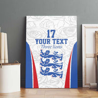 Custom England Football We are Champions Canvas Wall Art Sporty Style The Three Lions