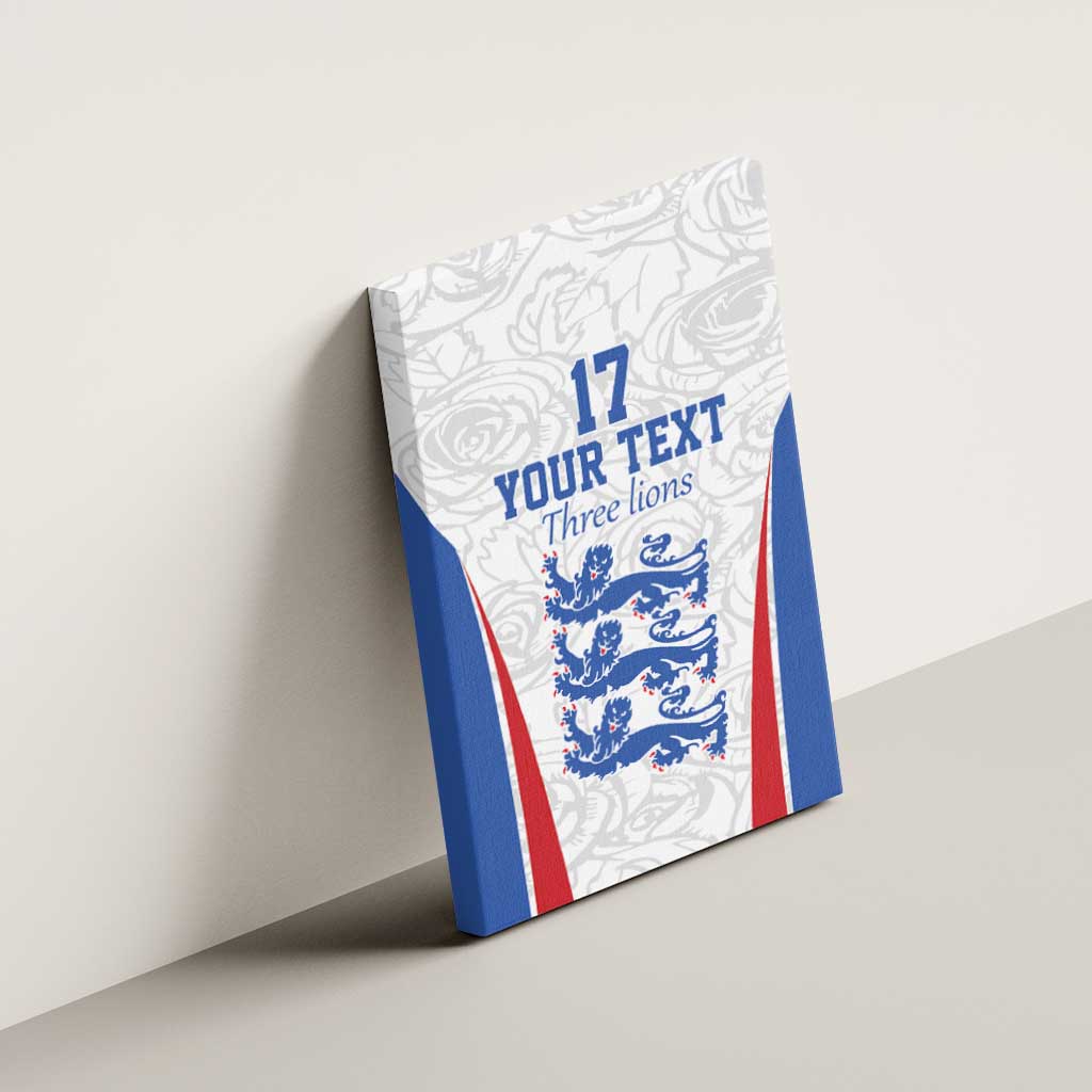 Custom England Football We are Champions Canvas Wall Art Sporty Style The Three Lions