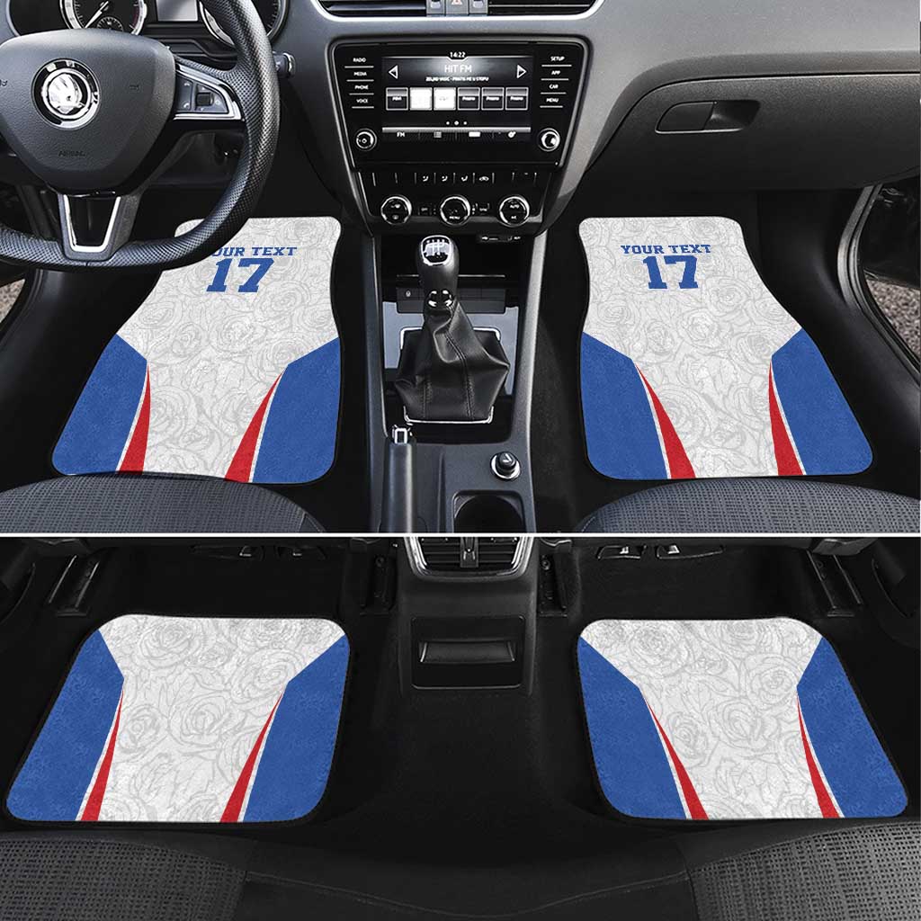 Custom England Football We are Champions Car Mats Sporty Style The Three Lions