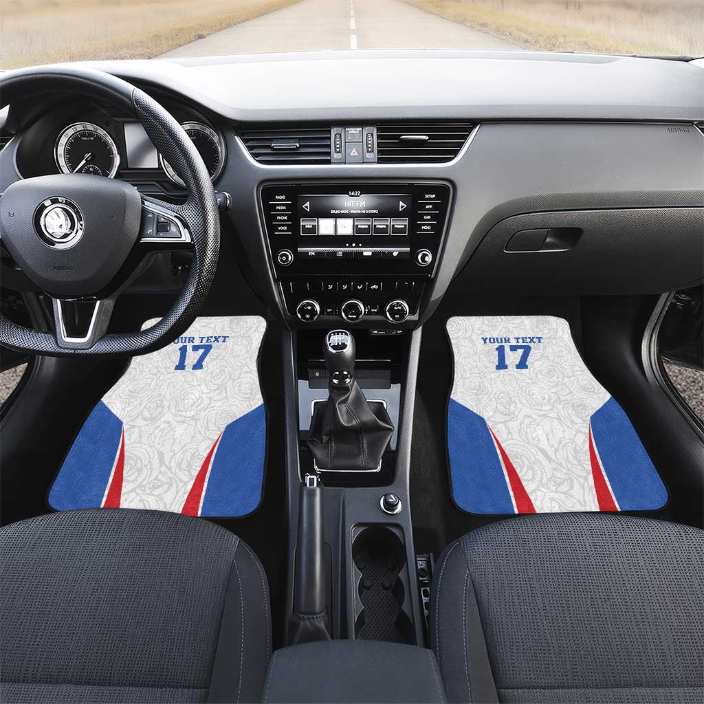 Custom England Football We are Champions Car Mats Sporty Style The Three Lions