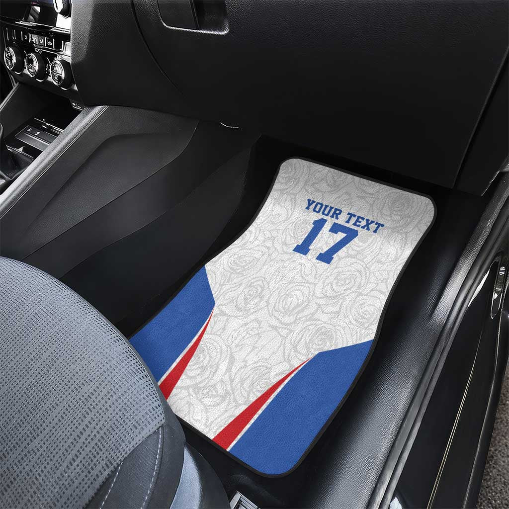 Custom England Football We are Champions Car Mats Sporty Style The Three Lions