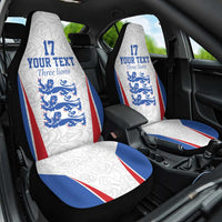 Custom England Football We are Champions Car Seat Cover Sporty Style The Three Lions