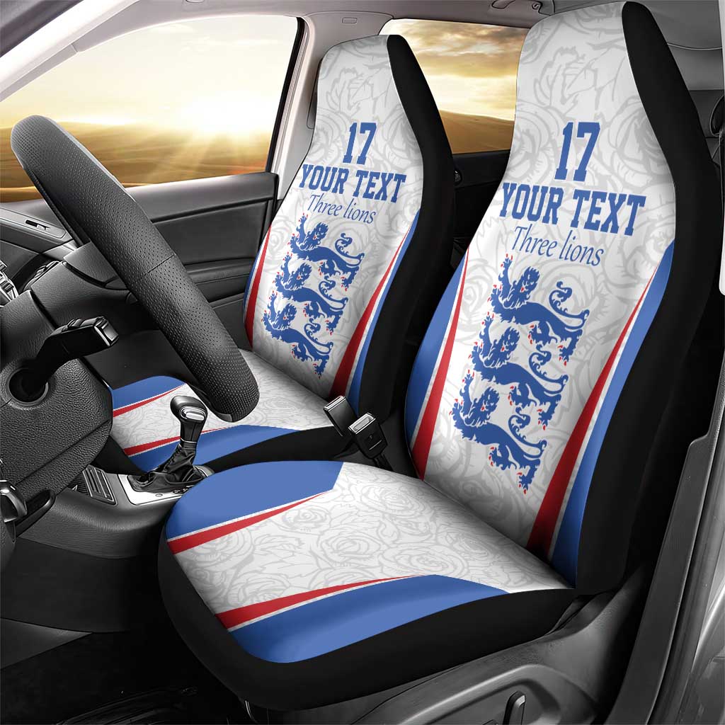 Custom England Football We are Champions Car Seat Cover Sporty Style The Three Lions