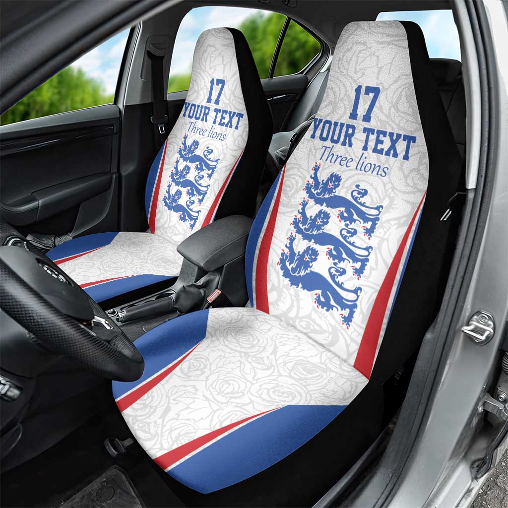 Custom England Football We are Champions Car Seat Cover Sporty Style The Three Lions