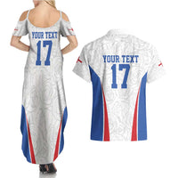 Custom England Football We are Champions Couples Matching Summer Maxi Dress and Hawaiian Shirt Sporty Style The Three Lions