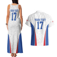 Custom England Football We are Champions Couples Matching Tank Maxi Dress and Hawaiian Shirt Sporty Style The Three Lions