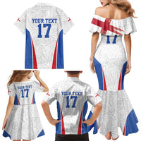 Custom England Football We are Champions Family Matching Mermaid Dress and Hawaiian Shirt Sporty Style The Three Lions