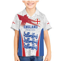 Custom England Football We are Champions Family Matching Mermaid Dress and Hawaiian Shirt Sporty Style The Three Lions