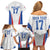 Custom England Football We are Champions Family Matching Off Shoulder Short Dress and Hawaiian Shirt Sporty Style The Three Lions