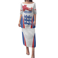 Custom England Football We are Champions Family Matching Puletasi and Hawaiian Shirt Sporty Style The Three Lions