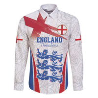 Custom England Football We are Champions Family Matching Short Sleeve Bodycon Dress and Hawaiian Shirt Sporty Style The Three Lions