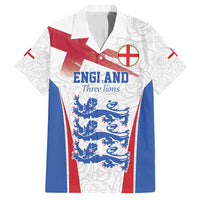 Custom England Football We are Champions Family Matching Summer Maxi Dress and Hawaiian Shirt Sporty Style The Three Lions