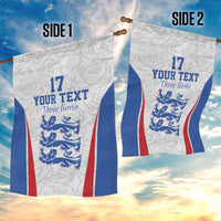 Custom England Football We are Champions Garden Flag Sporty Style The Three Lions