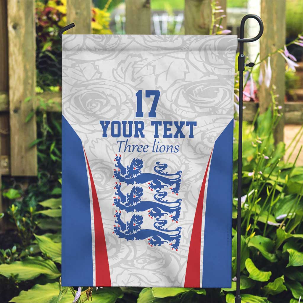 Custom England Football We are Champions Garden Flag Sporty Style The Three Lions