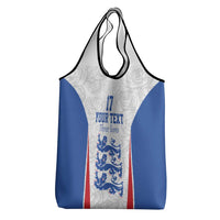 Custom England Football We are Champions Grocery Bag Sporty Style The Three Lions