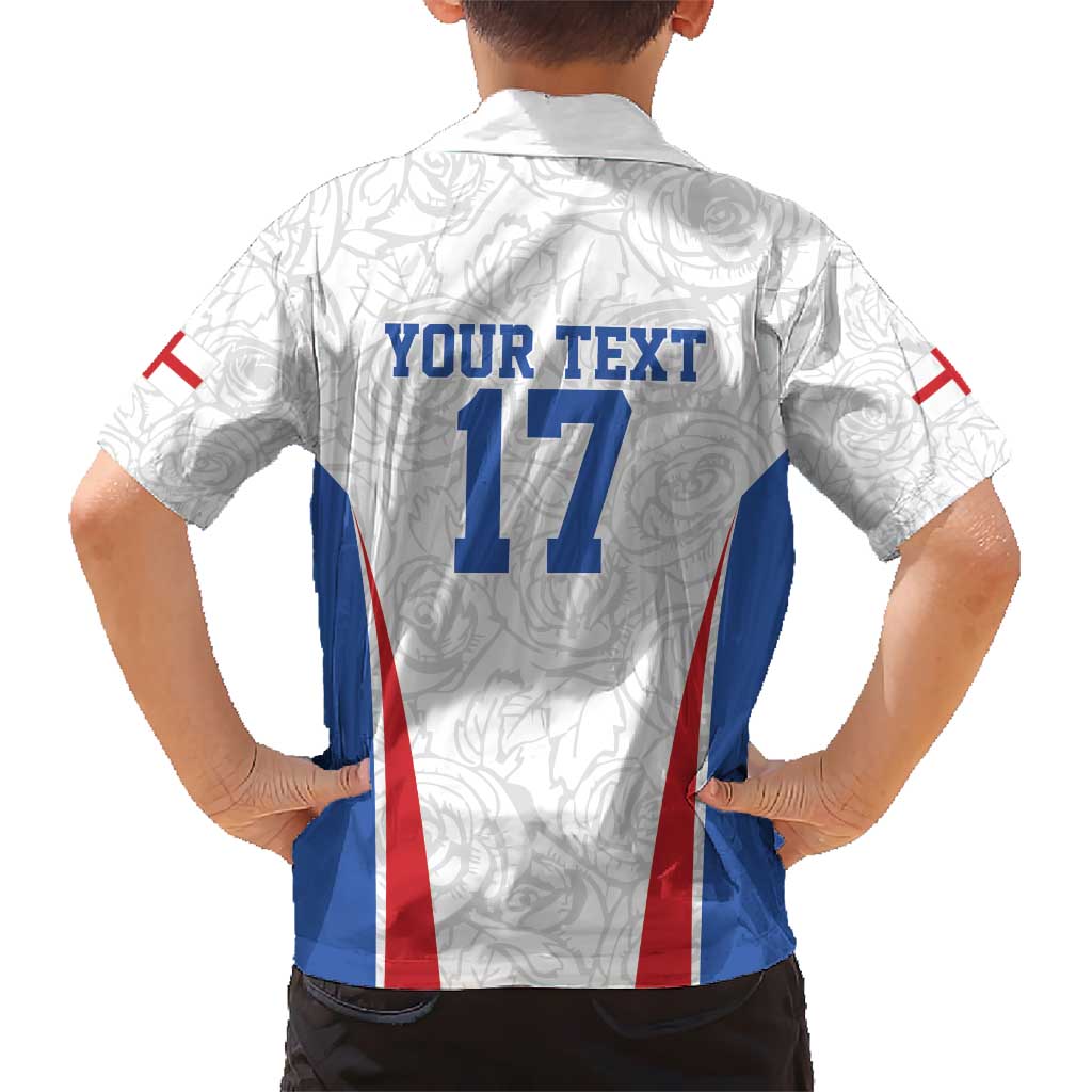 Custom England Football We are Champions Hawaiian Shirt Sporty Style The Three Lions