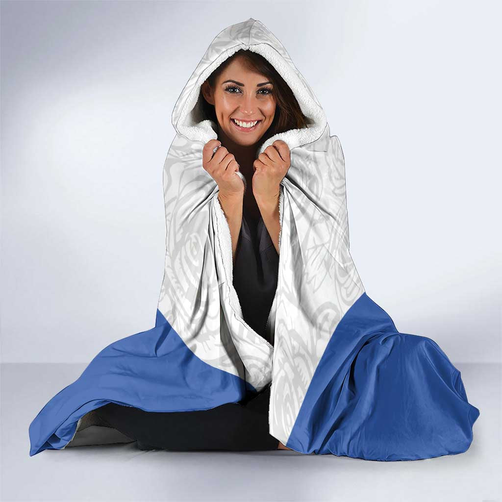Custom England Football We are Champions Hooded Blanket Sporty Style The Three Lions