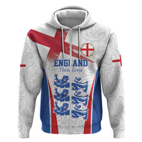 Custom England Football We are Champions Hoodie Sporty Style The Three Lions