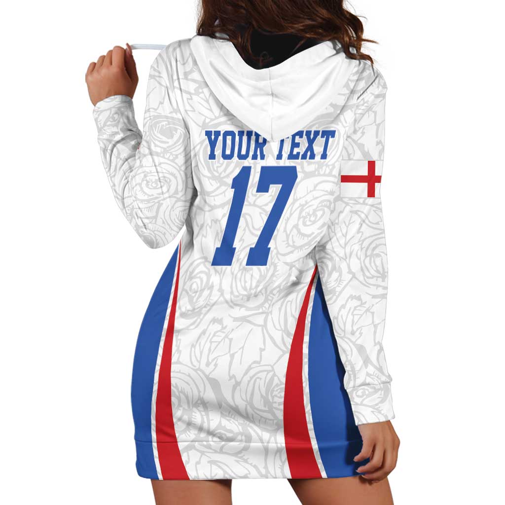 Custom England Football We are Champions Hoodie Dress Sporty Style The Three Lions