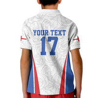 Custom England Football We are Champions Kid Polo Shirt Sporty Style The Three Lions