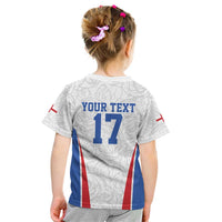 Custom England Football We are Champions Kid T Shirt Sporty Style The Three Lions