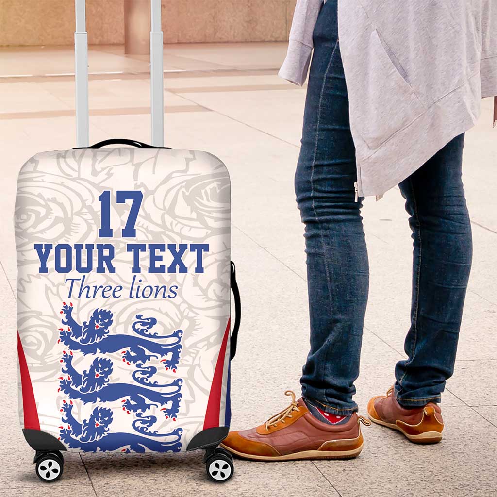 Custom England Football We are Champions Luggage Cover Sporty Style The Three Lions
