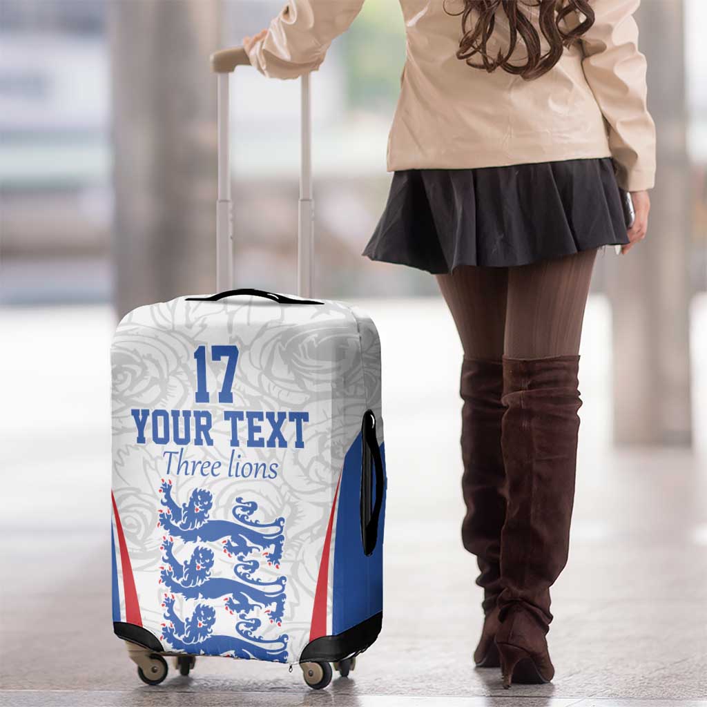 Custom England Football We are Champions Luggage Cover Sporty Style The Three Lions