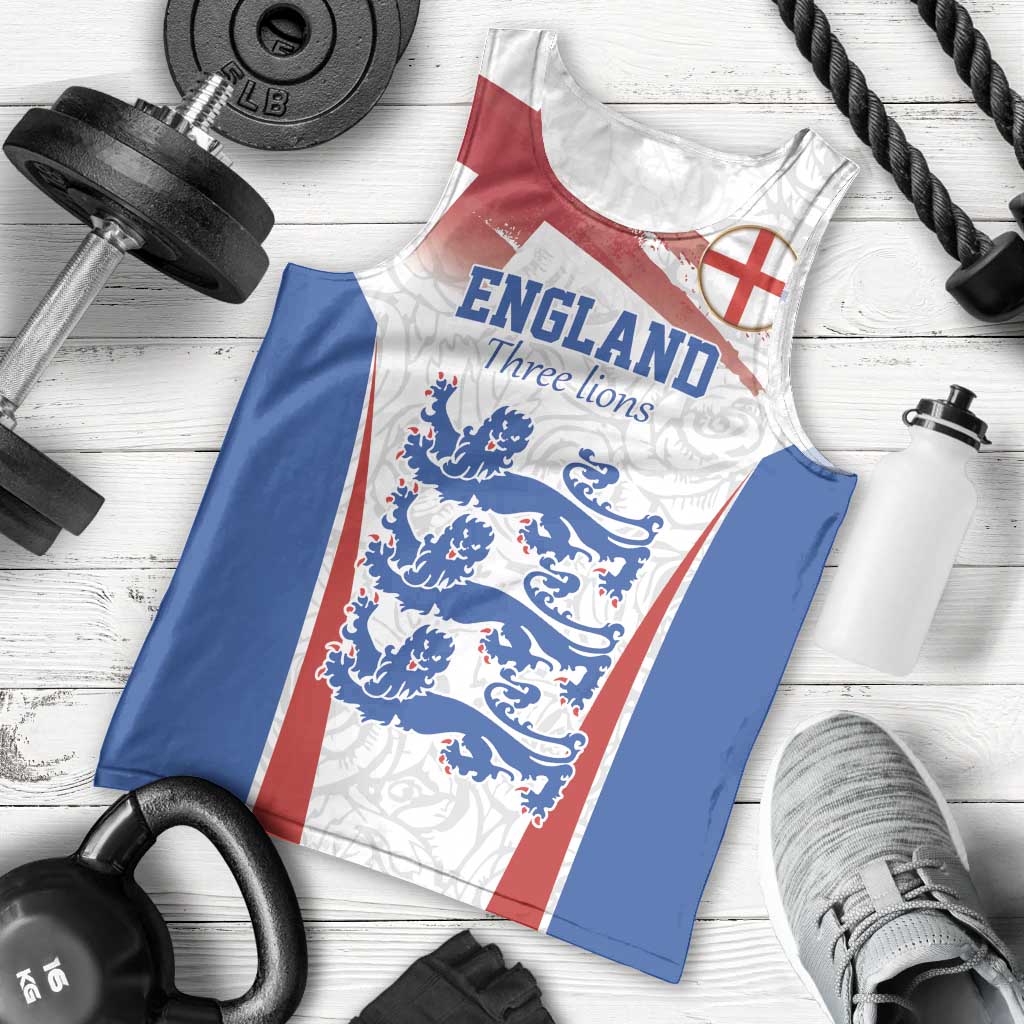 Custom England Football We are Champions Men Tank Top Sporty Style The Three Lions