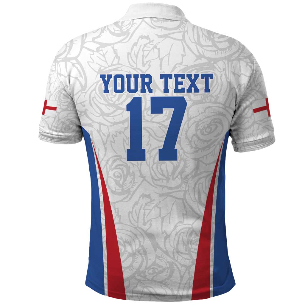 Custom England Football We are Champions Polo Shirt Sporty Style The Three Lions