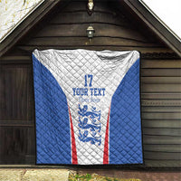 Custom England Football We are Champions Quilt Sporty Style The Three Lions