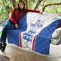 Custom England Football We are Champions Quilt Sporty Style The Three Lions