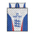 Custom England Football We are Champions Quilt Bed Set Sporty Style The Three Lions