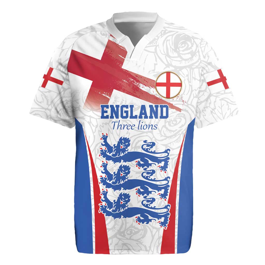 Custom England Football We are Champions Rugby Jersey Sporty Style The Three Lions