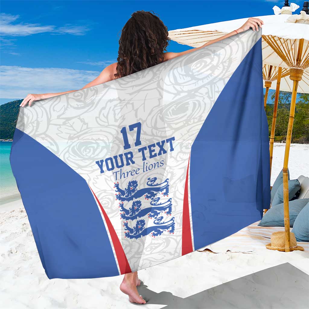 Custom England Football We are Champions Sarong Sporty Style The Three Lions