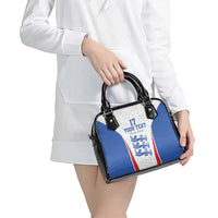 Custom England Football We are Champions Shoulder Handbag Sporty Style The Three Lions