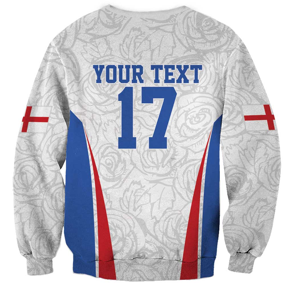 Custom England Football We are Champions Sweatshirt Sporty Style The Three Lions