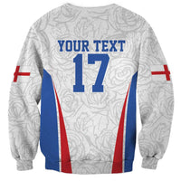 Custom England Football We are Champions Sweatshirt Sporty Style The Three Lions