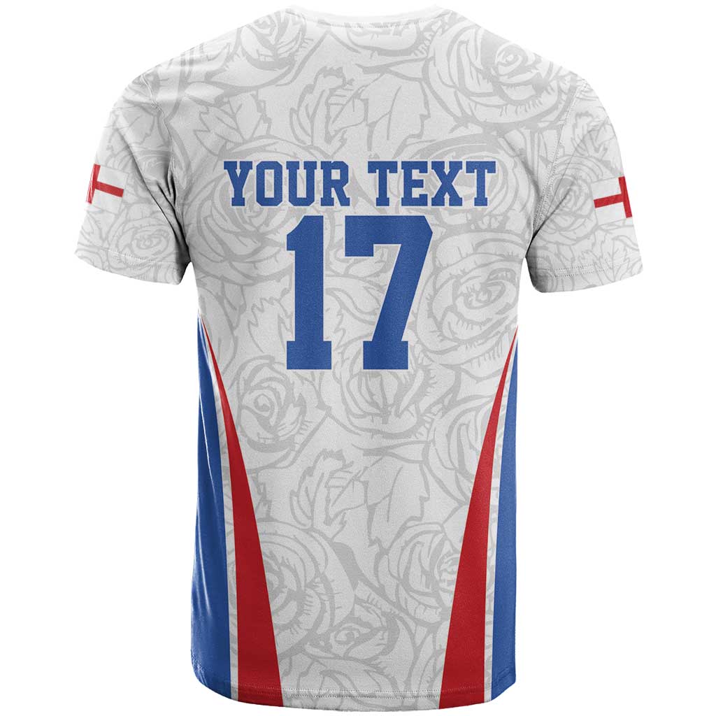 Custom England Football We are Champions T Shirt Sporty Style The Three Lions