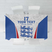 Custom England Football We are Champions Tablecloth Sporty Style The Three Lions