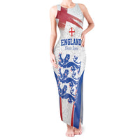 Custom England Football We are Champions Tank Maxi Dress Sporty Style The Three Lions