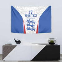 Custom England Football We are Champions Tapestry Sporty Style The Three Lions