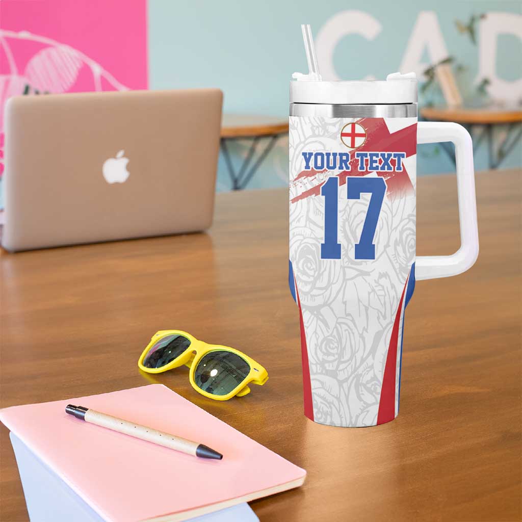 Custom England Football We are Champions Tumbler With Handle Sporty Style The Three Lions