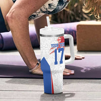 Custom England Football We are Champions Tumbler With Handle Sporty Style The Three Lions