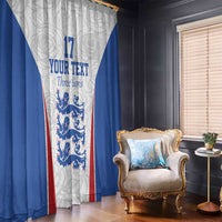 Custom England Football We are Champions Window Curtain Sporty Style The Three Lions