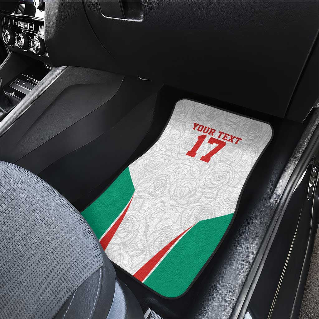 Custom Bulgaria Football We are Champions Car Mats Sporty Style with Lion Mascot