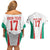 Custom Bulgaria Football We are Champions Couples Matching Off Shoulder Short Dress and Hawaiian Shirt Sporty Style with Lion Mascot