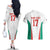 Custom Bulgaria Football We are Champions Couples Matching Off The Shoulder Long Sleeve Dress and Hawaiian Shirt Sporty Style with Lion Mascot