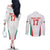 Custom Bulgaria Football We are Champions Couples Matching Off The Shoulder Long Sleeve Dress and Long Sleeve Button Shirt Sporty Style with Lion Mascot