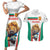 Custom Bulgaria Football We are Champions Couples Matching Short Sleeve Bodycon Dress and Hawaiian Shirt Sporty Style with Lion Mascot